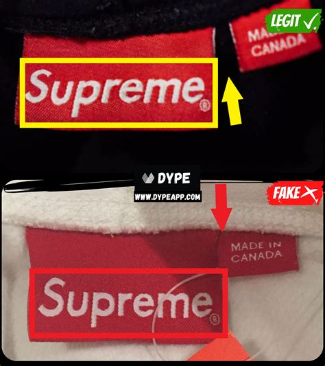 fake supreme clothing|how to spot a fake supreme.